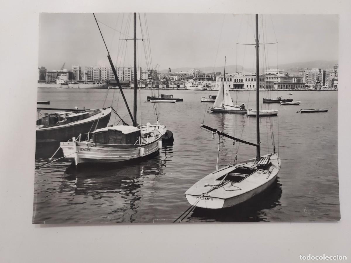 Postales: POSTAL MALAGA MUELLE CLUB MEDITERRANEO. 1959. ESCRITA. DOMINGUEZ