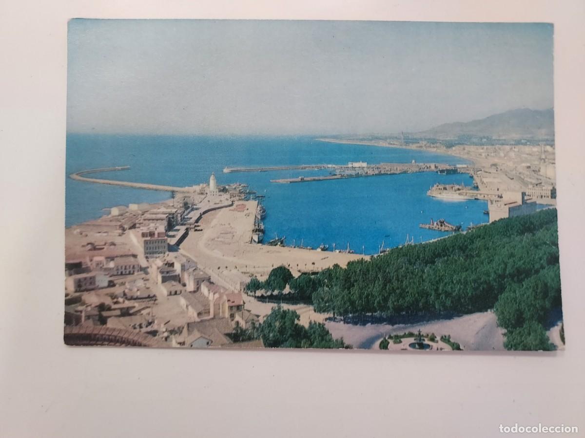 Postales: POSTAL MALAGA EL PUERTO. ESCRITA EN 1957. EDUARDO ORTEGA, FOURNIER