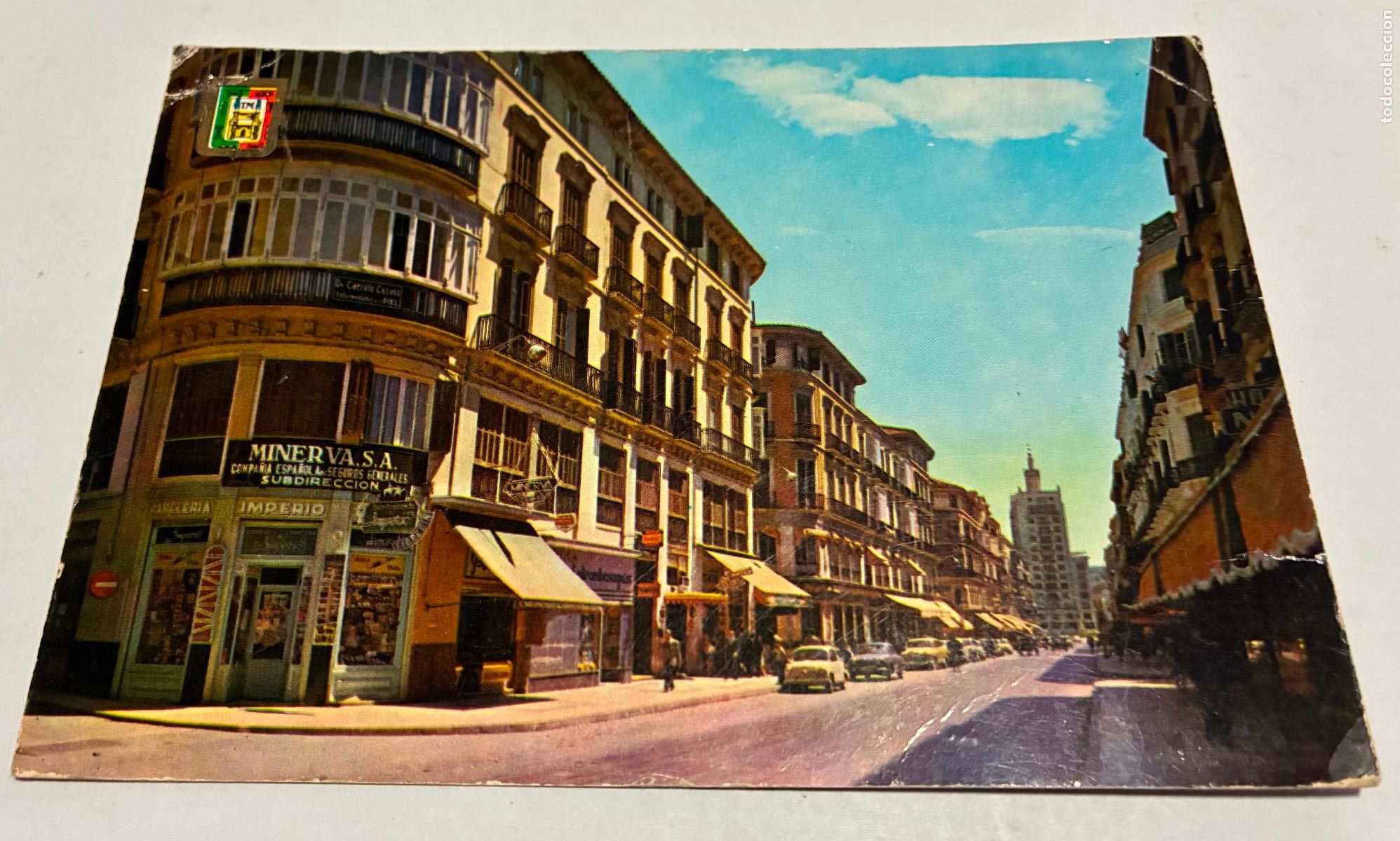 Postales: POSTAL MALAGA, CALLE LARIOS,