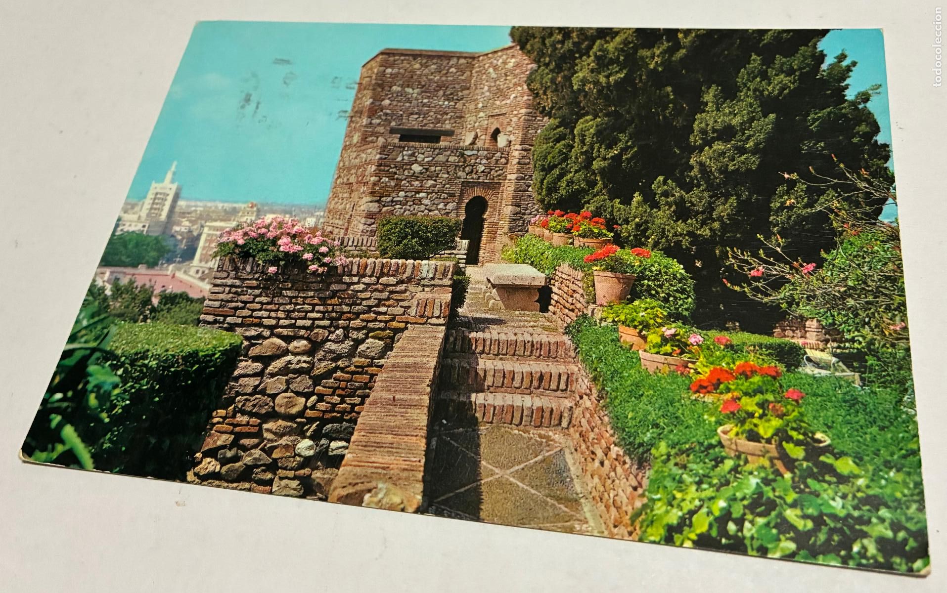 Postales: POSTAL MALAGA ALCAZABA MUSEO ARQUEOLOGICO