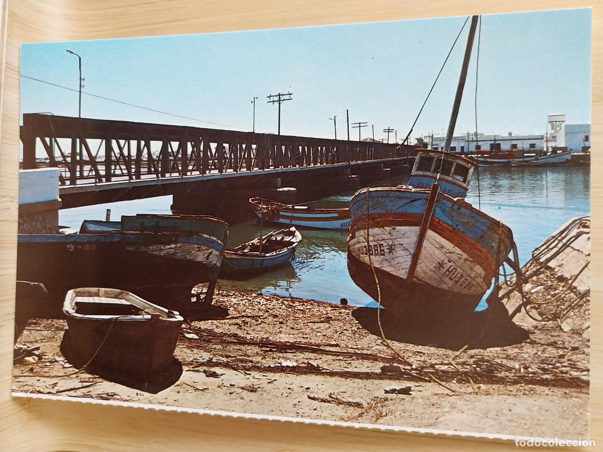 Postales: HUELVA ISLA CANELA ED FARDI 212 SC ORIGINAL BARCAS