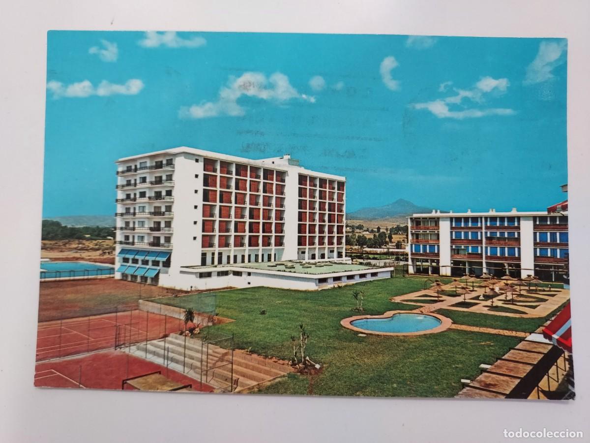 Postales: POSTAL ESTEPONA RESIDENCIA INTERNACIONAL CAJAS AHORROS COSTA DEL SOL. 1967. CIRCULADA. MALAGA
