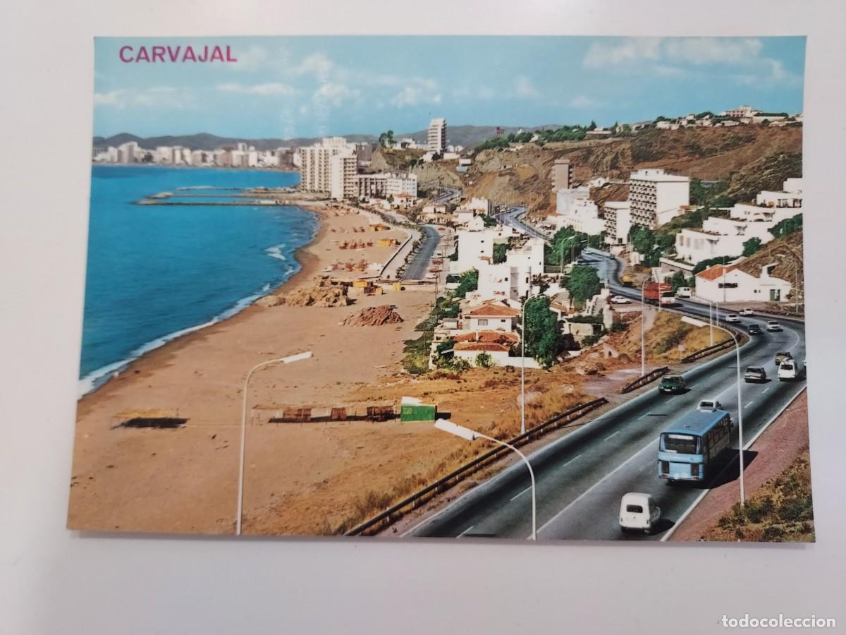 Postales: POSTAL FUENGIROLA PANORAMICA DE CARVAJAL. 1979. SIN CIRCULAR. MALAGA