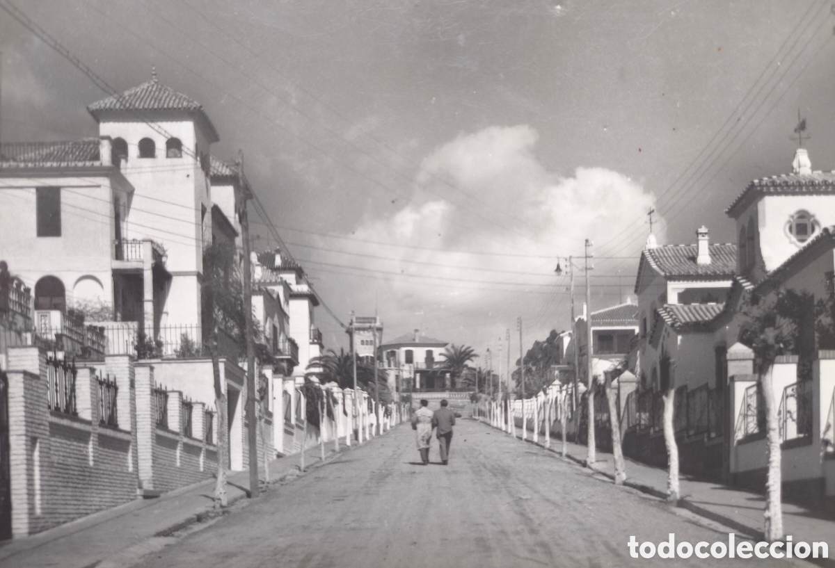 Postales: HUELVA CALLE DE LOS NARANJOS POSTAL FOTOGR&Aacute;FICA C. 1960