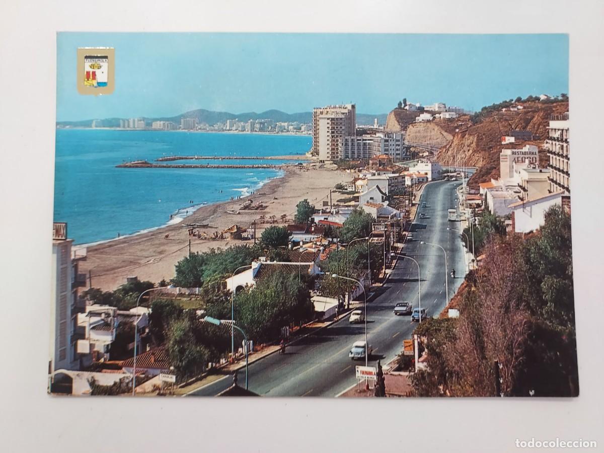 Postales: POSTAL FUENGIROLA CARVAJAL VISTA GENERAL. 1970. SIN CIRCULAR. MALAGA
