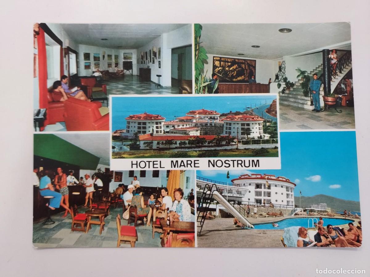 Postales: POSTAL FUENGIROLA HOTEL MARE NOSTRUM VARIAS VISTAS. 1972. SIN CIRCULAR. MALAGA