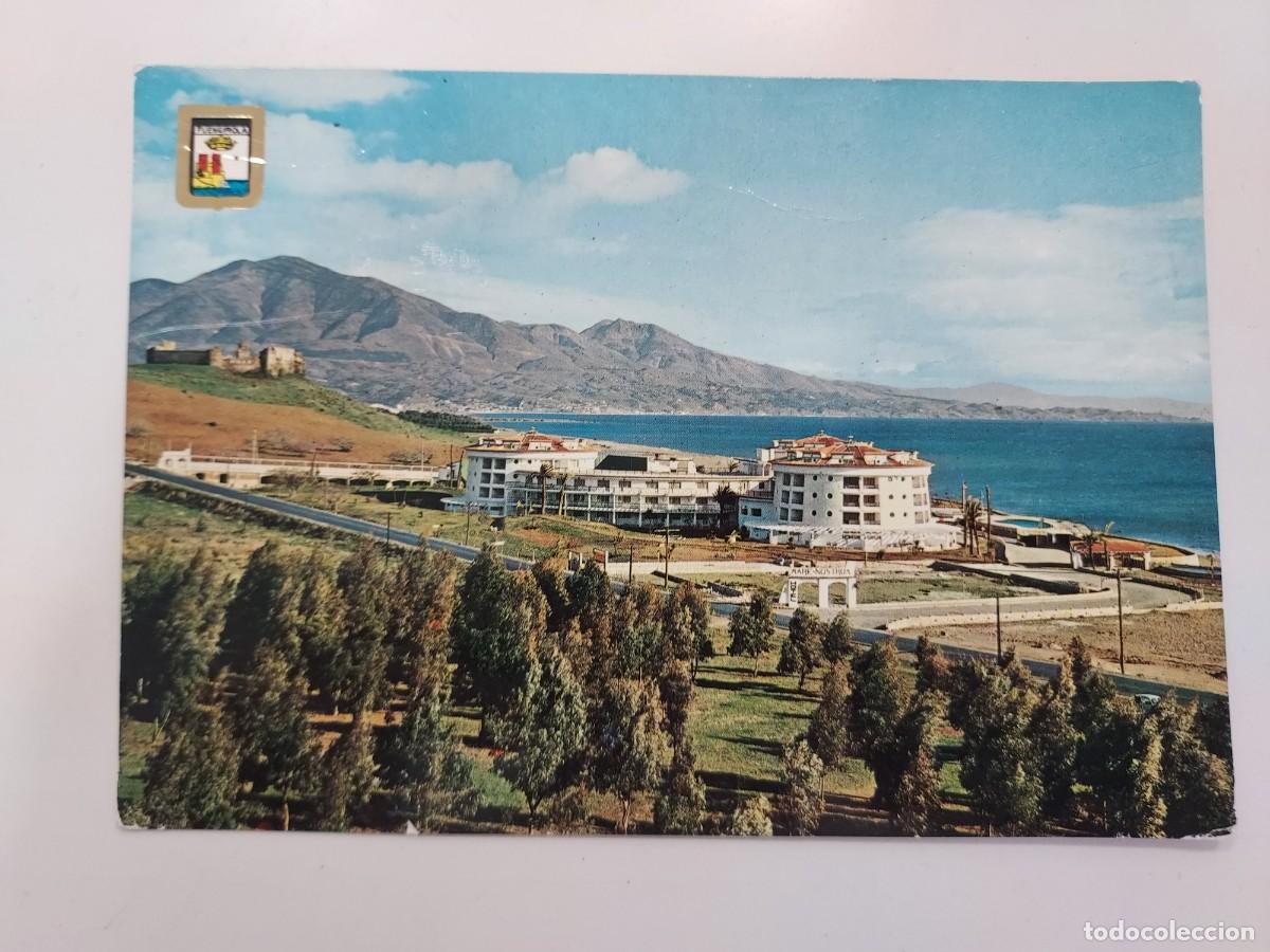 Postales: POSTAL FUENGIROLA HOTEL MARE NOSTRUM. 1963. CIRCULADA. MALAGA. DOMINGUEZ