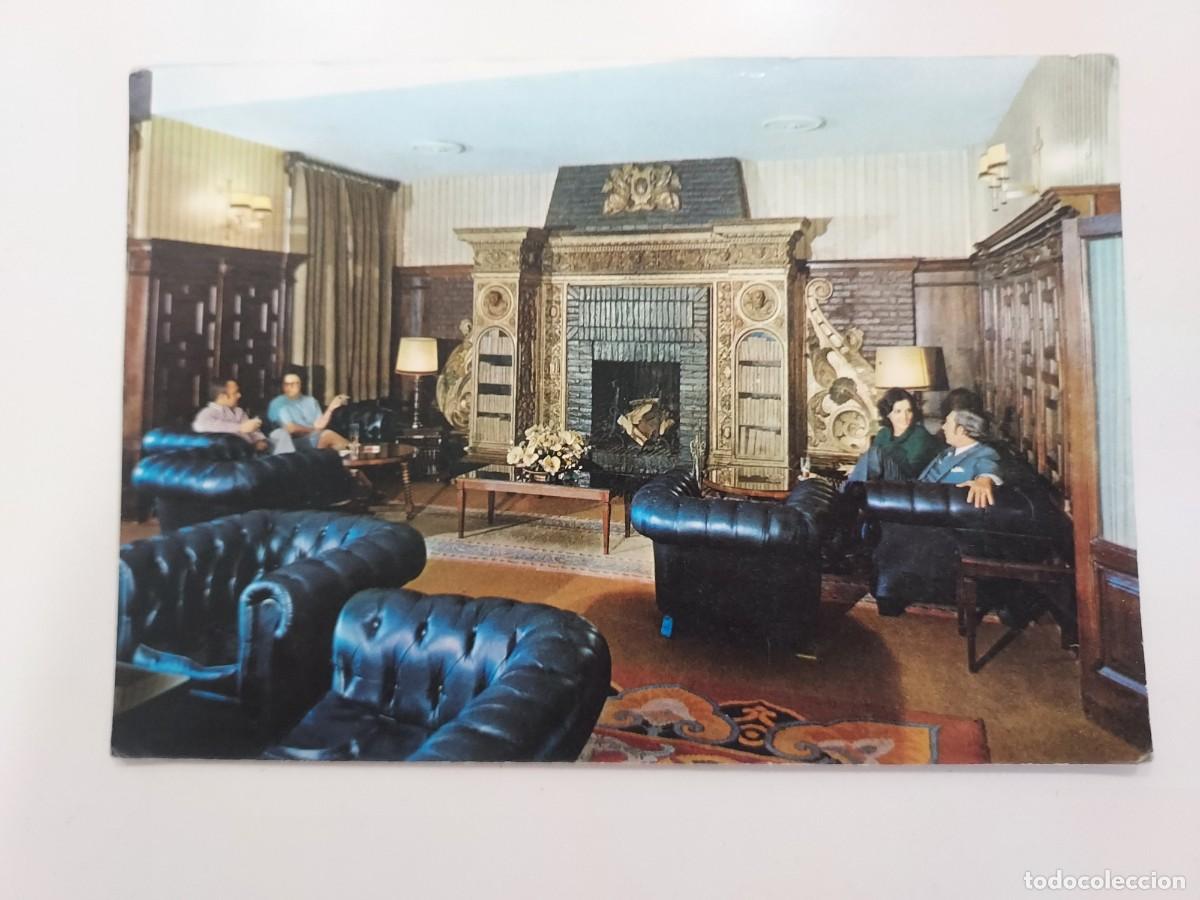 Postales: POSTAL MARBELLA HOTEL ALHAMAR SALON DE LECTURA. 1973. SIN CIRCULAR. MALAGA