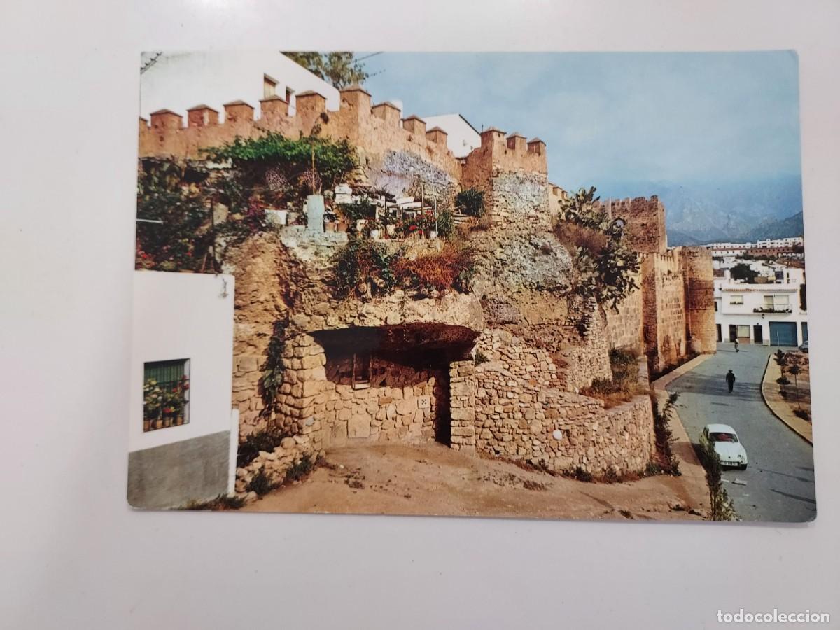 Postales: POSTAL MARBELLA VISTA PARCIAL DEL CASTILLO. 1968. SIN CIRCULAR. MALAGA
