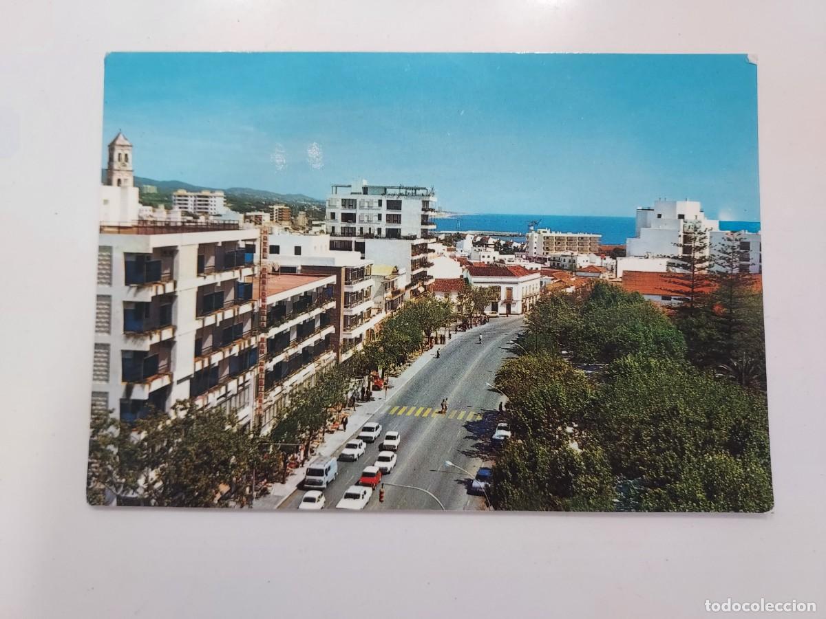 Postales: POSTAL MARBELLA AVENIDA RAMON Y CAJAL VISTA GENERAL. 1972. SIN CIRCULAR. MALAGA