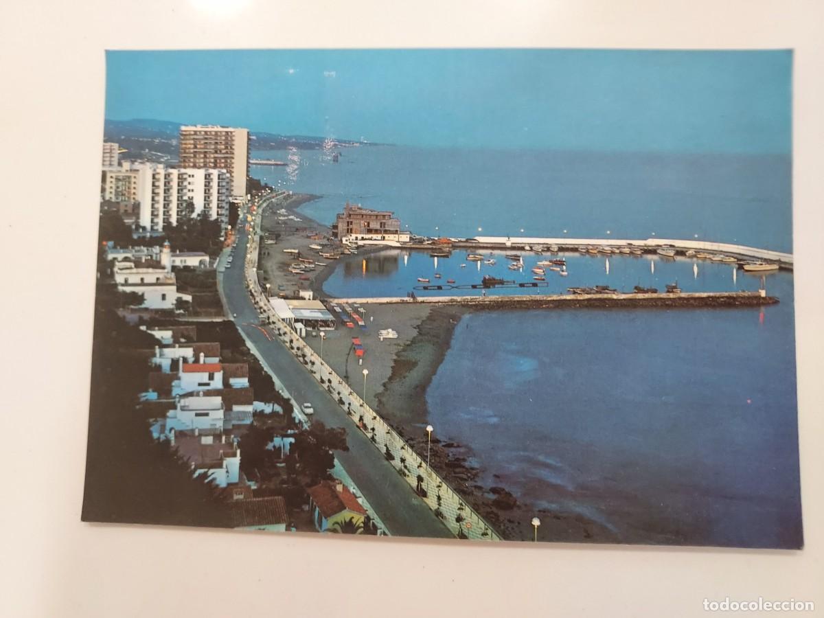 Postales: POSTAL MARBELLA PASEO MARITIMO Y PUERTO. 1973. SIN CIRCULAR. MALAGA