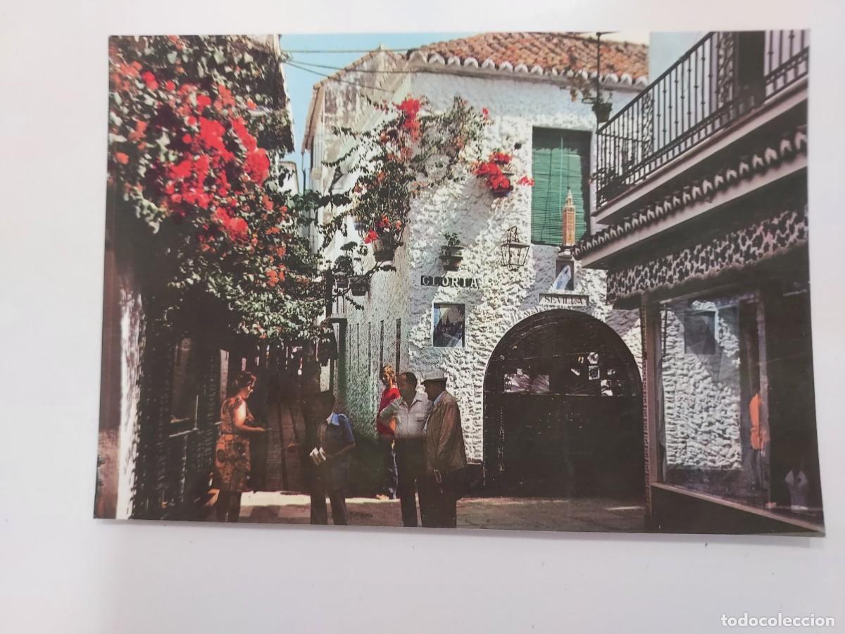 Postales: POSTAL MARBELLA CALLE VALDES Y GLORIA. 1973. ESCRITA. MALAGA
