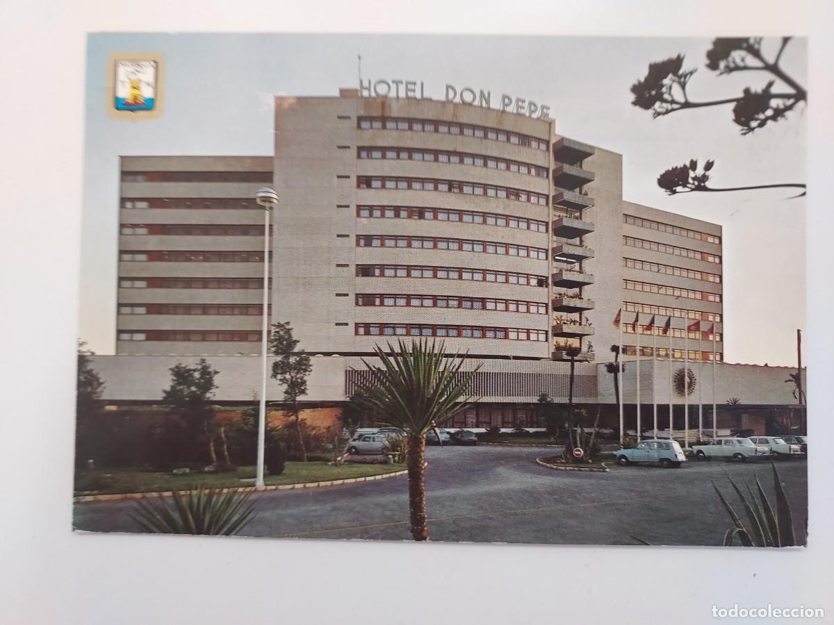 Postales: POSTAL MARBELLA HOTEL DON PEPE ATARDECER. 1967. CIRCULADA. MALAGA