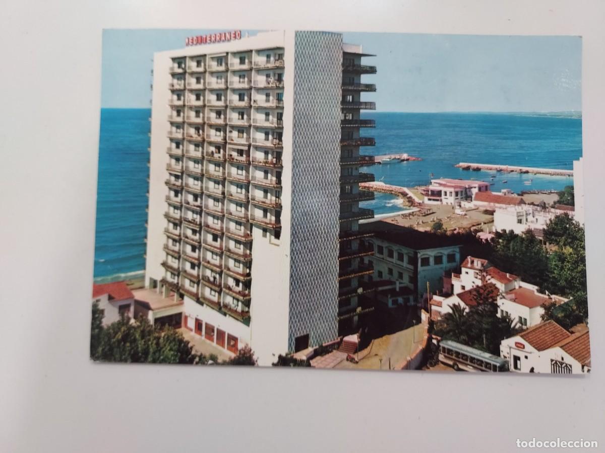 Postales: POSTAL MARBELLA VISTA PARCIAL. 1966. CIRCULADA. MALAGA. 1360. HOTEL MEDITERRANEO