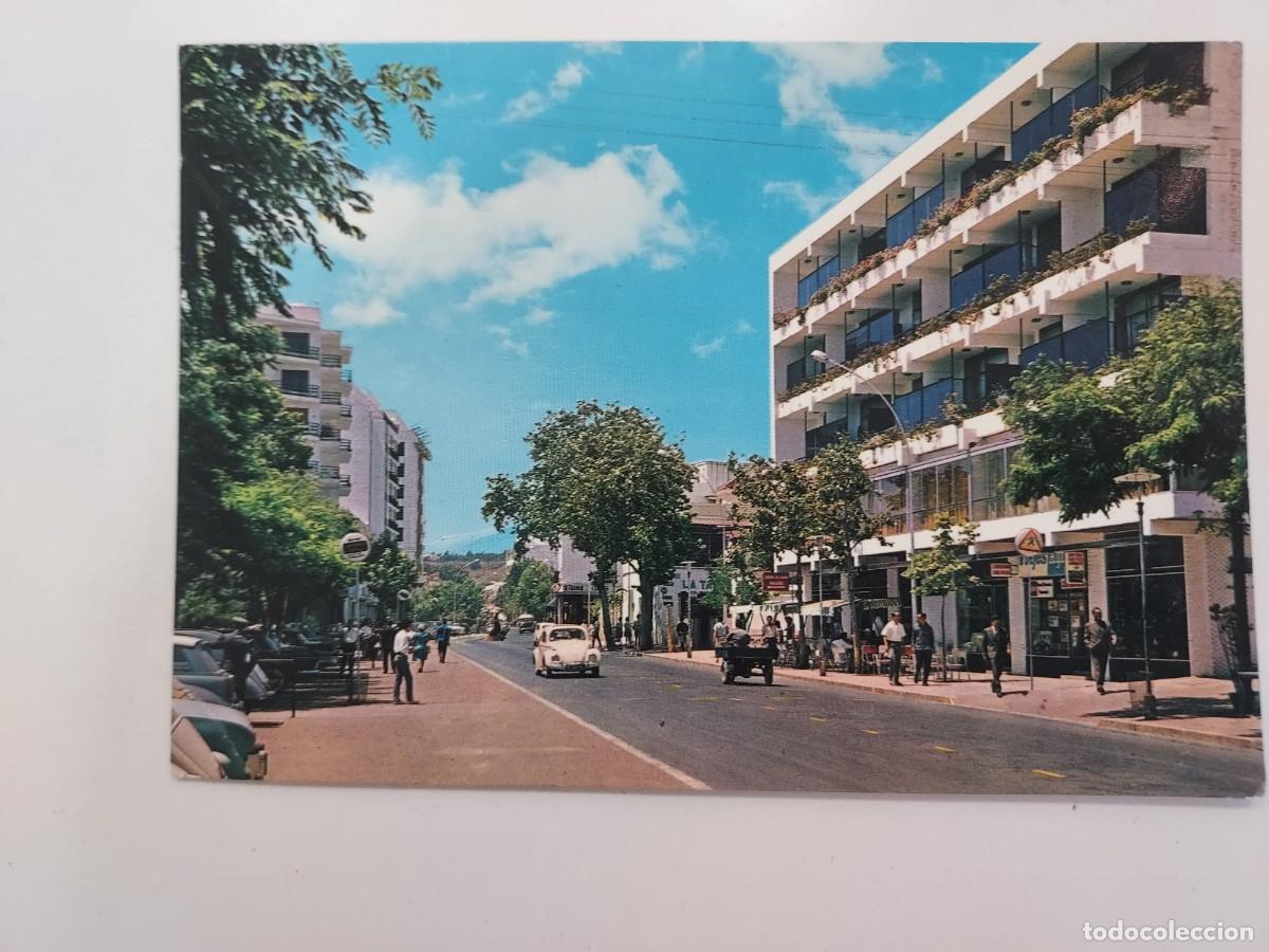 Postales: POSTAL MARBELLA AVENIDA RAMON Y CAJAL VISTA PARCIAL. 1964. CIRCULADA. MALAGA