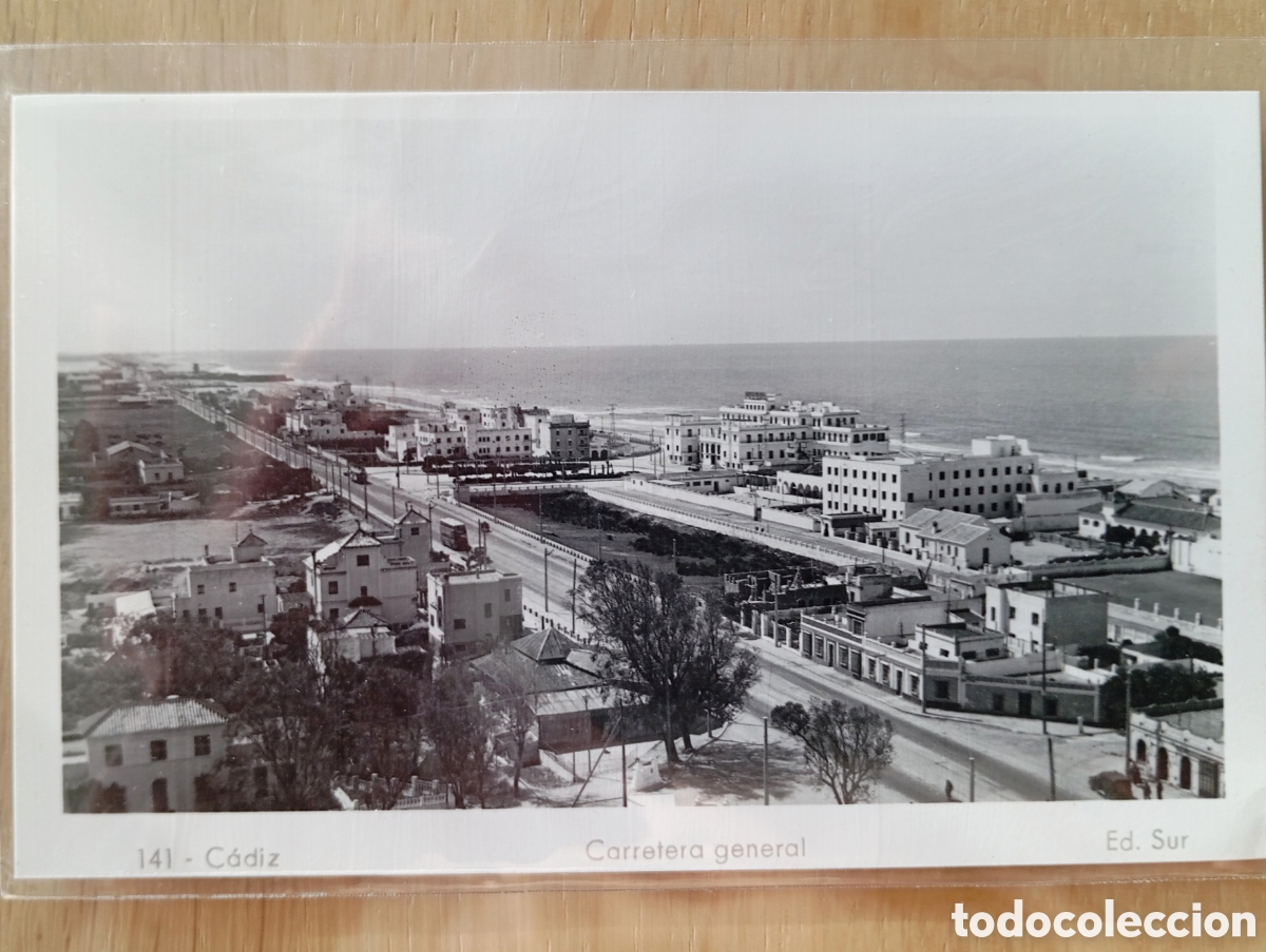 Postales: POSTAL C&Aacute;DIZ CARRETERA GENERAL EDICIONES SUR 141