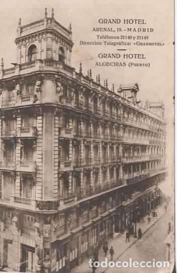 Postales: CADIZ ALGECIRAS GRAND HOTEL SIN ESCRIBIR