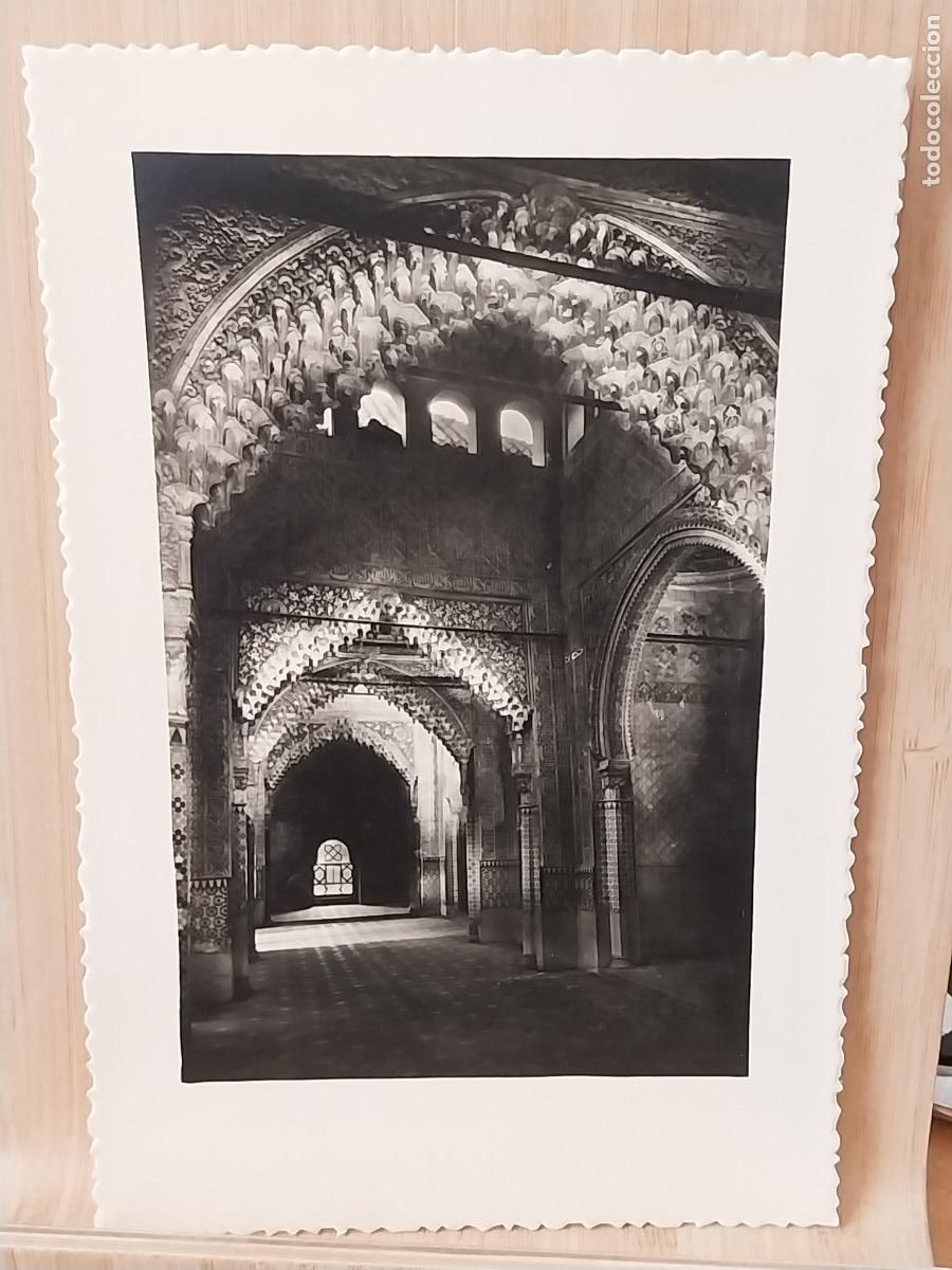 Postales: GRANADA SALA DE LOS REYES TARJETA FOTOGRAFICA A&Ntilde;OS 50 PRECIOSA 17.3X11.3CMS ORIGINAL *****