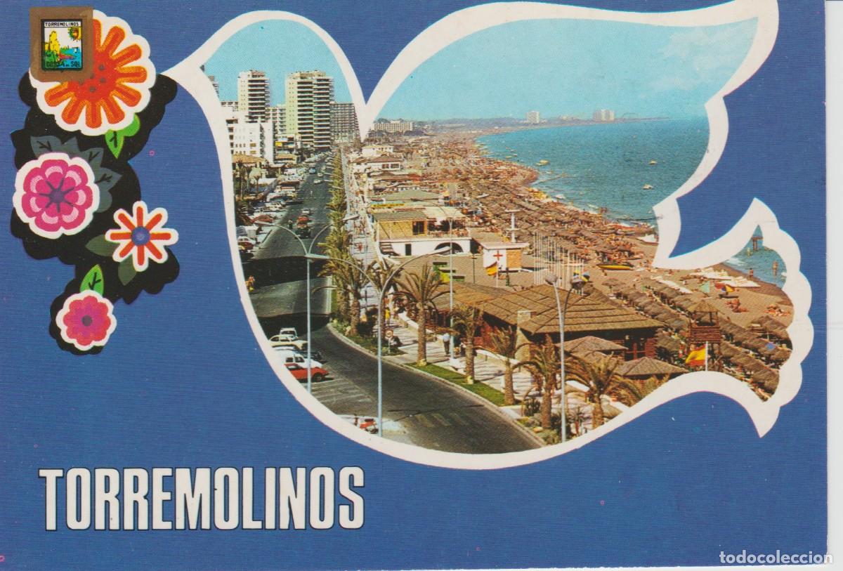 Postales: (134) TORREMOLINOS. PLAYA Y PASEO MARITIMO