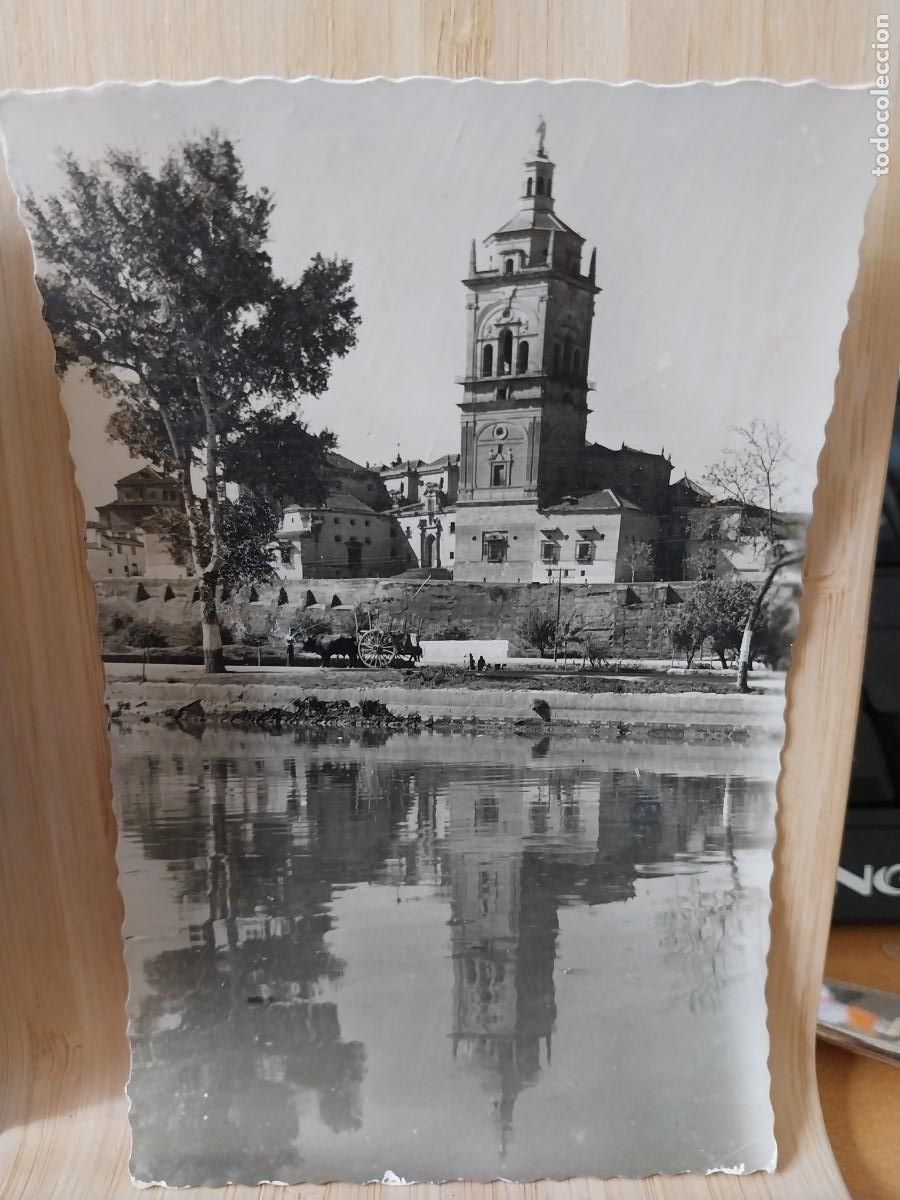 Postales: GUADIX CATEDRAL CARRO BUEY ED LIBRERIA PEREZ 311 ESCRITA A&Ntilde;OS 50