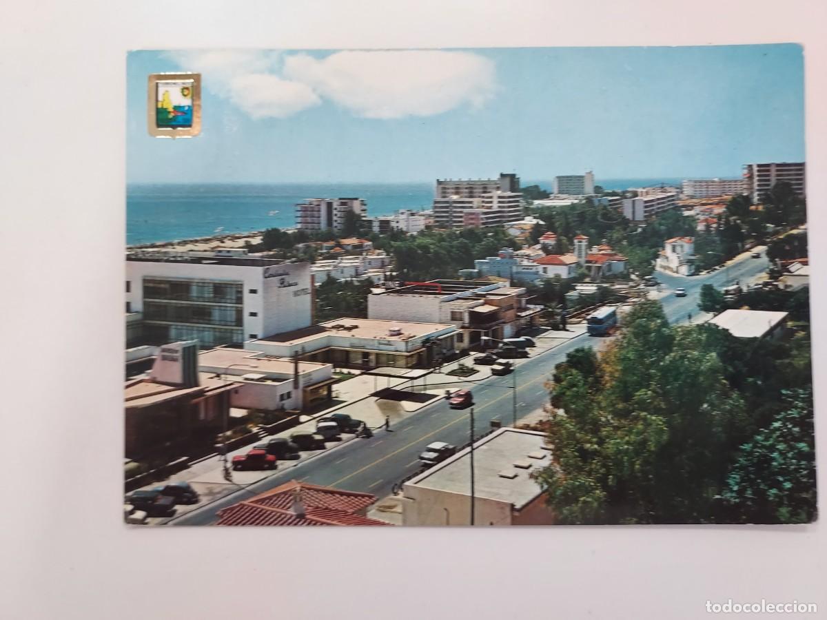 Postales: POSTAL TORREMOLINOS VISTA GENERAL DE MONTEMAR. 1964. CIRCULADA. MALAGA