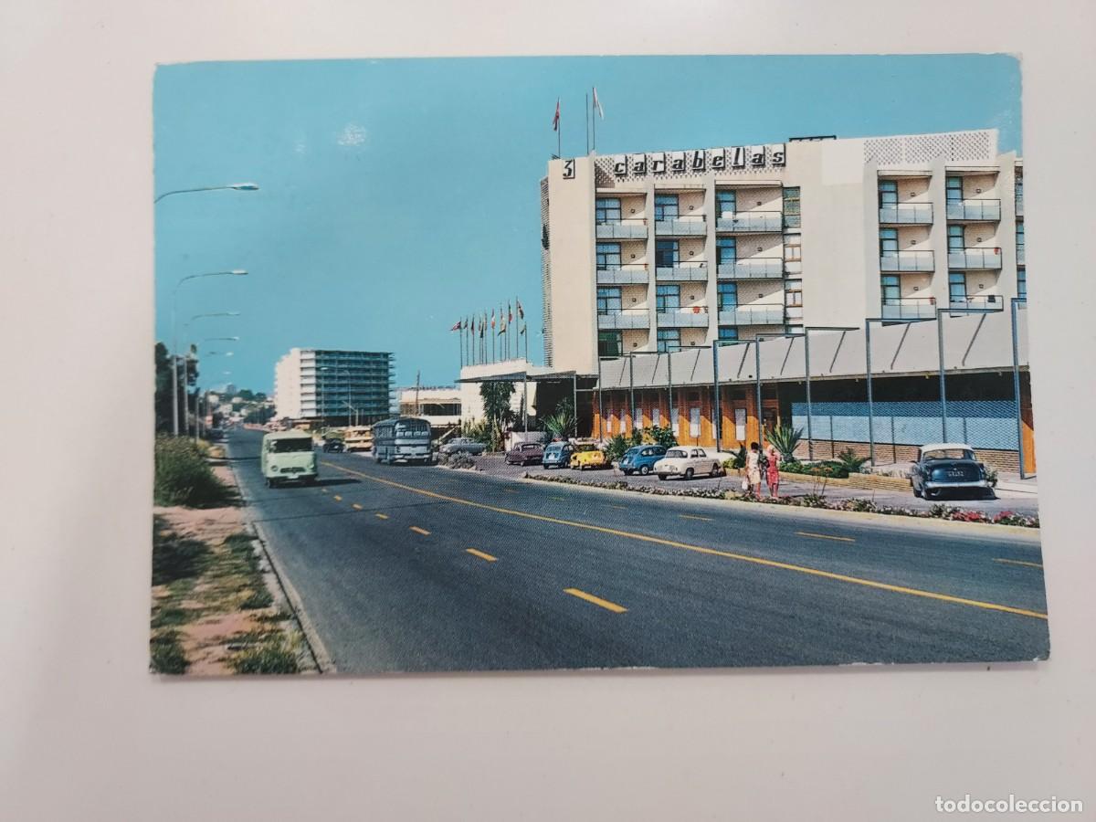 Postales: POSTAL TORREMOLINOS AVENIDA DE MONTEMAR. 1964. CIRCULADA. MALAGA. HOTEL 3 CARABELAS