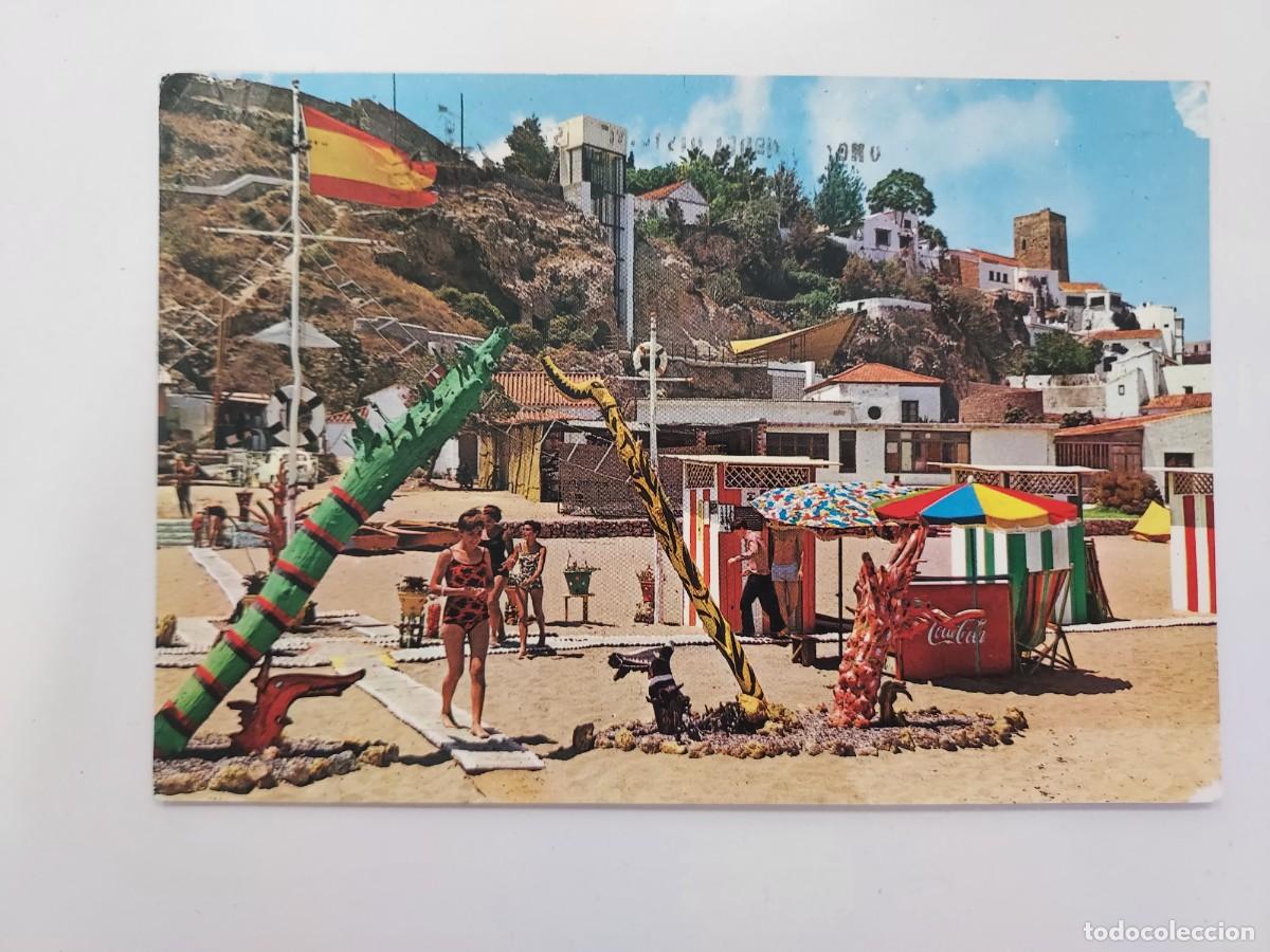 Postales: POSTAL TORREMOLINOS ASPECTO DEL BAJONDILLO. 1967. CIRCULADA. MALAGA