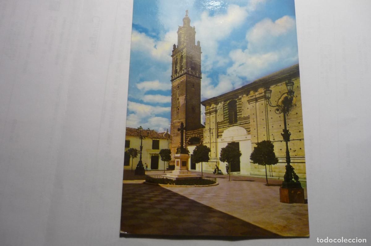 Postales: postal ecija pl.virgen valle y torre sta.cruz circulada