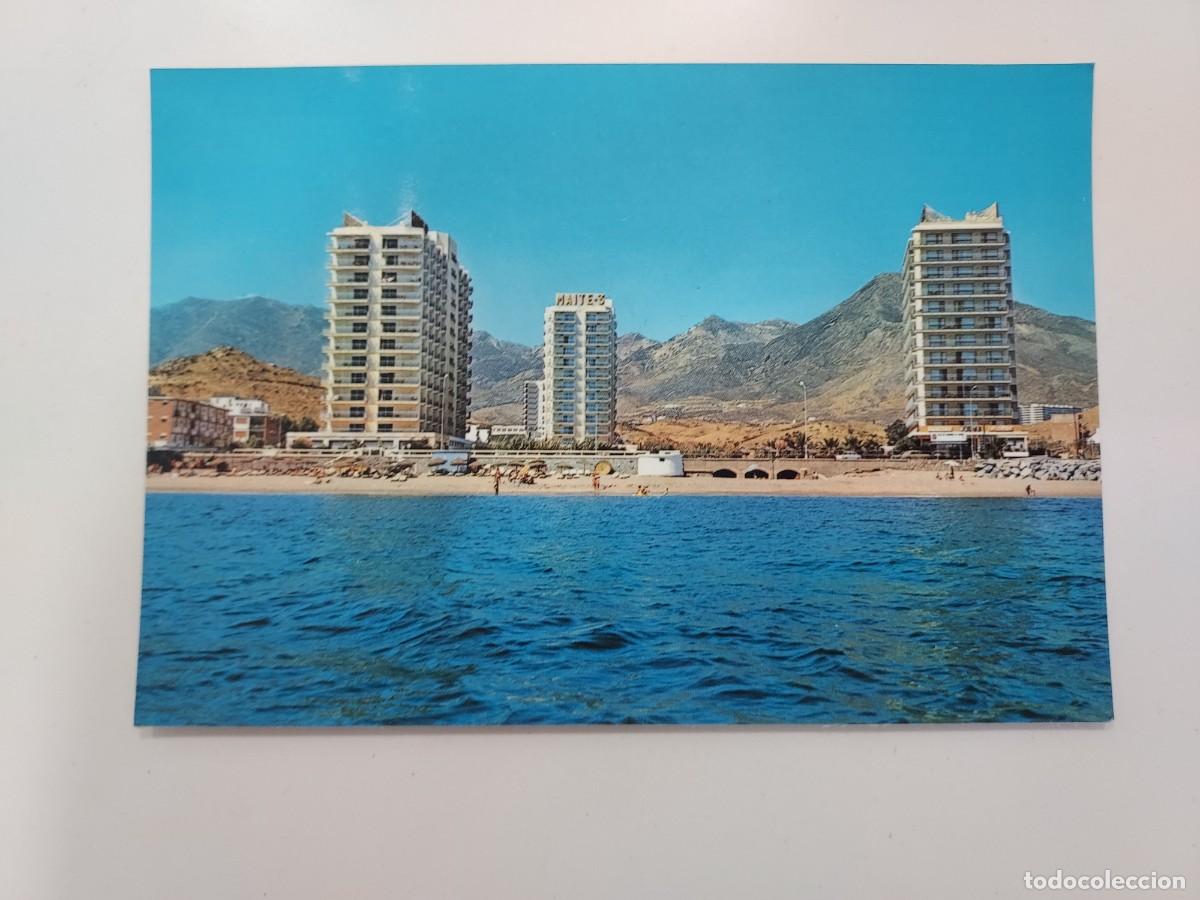 Postales: POSTAL BENALMADENA COSTA CONJUNTO RESIDENCIAL MAITE. 1977. SIN CIRCULAR. MALAGA