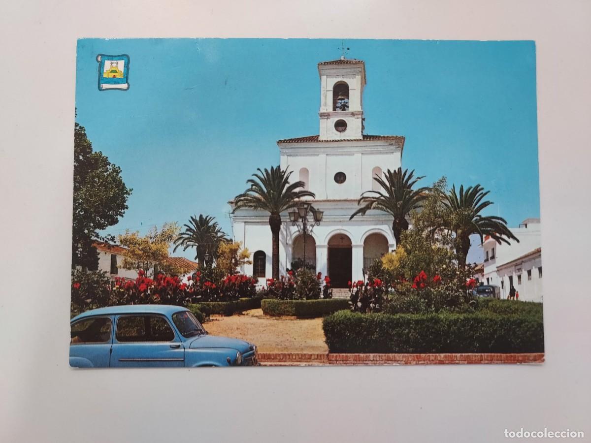 Postales: POSTAL SAN PEDRO DE ALCANTARA IGLESIA. 1968. CIRCULADA. MALAGA