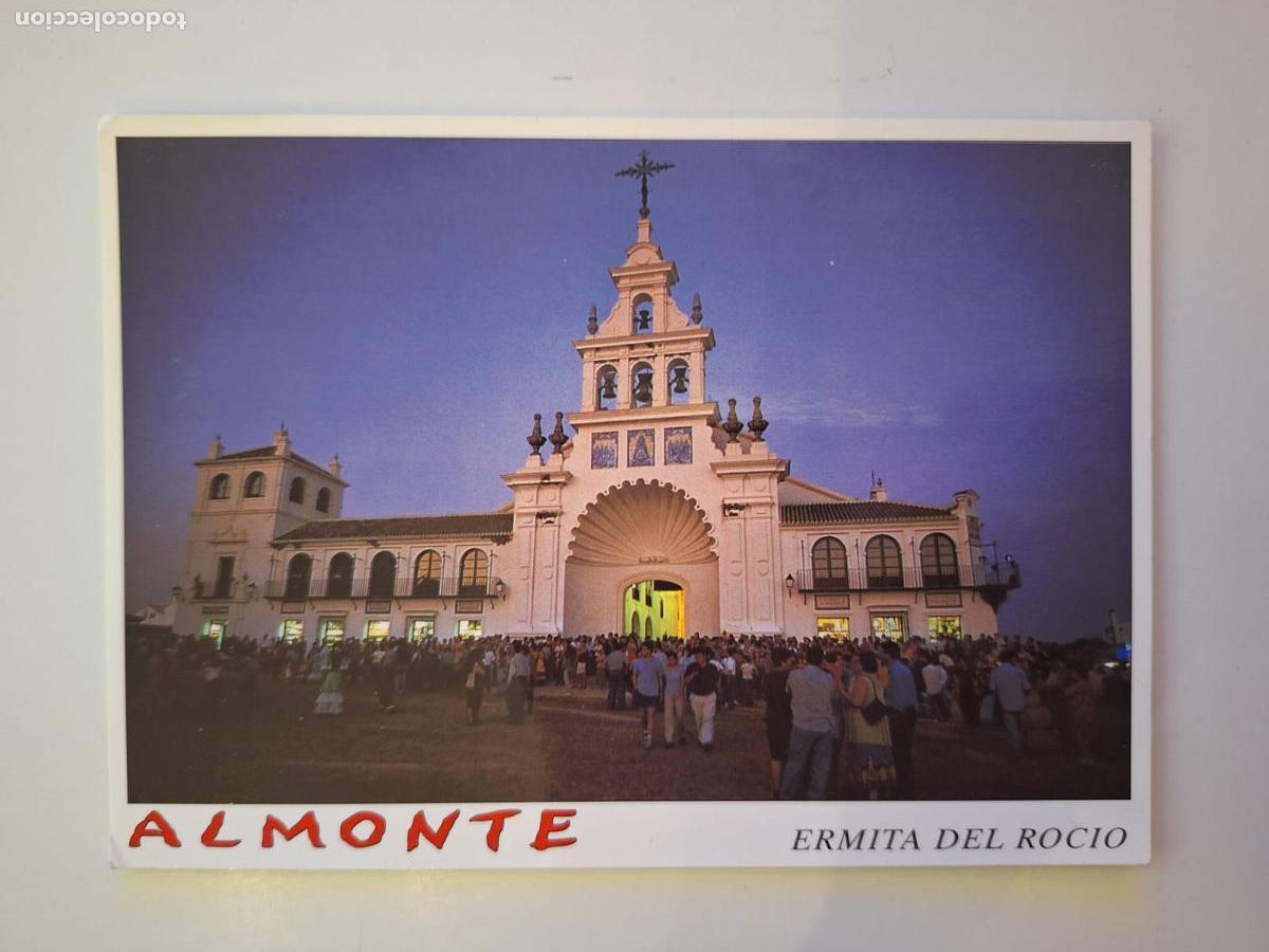 Postales: Postal Virgen de El Roc&iacute;o Almonte Huelva Andaluc&iacute;a foto Jes&uacute;s G&oacute;mez