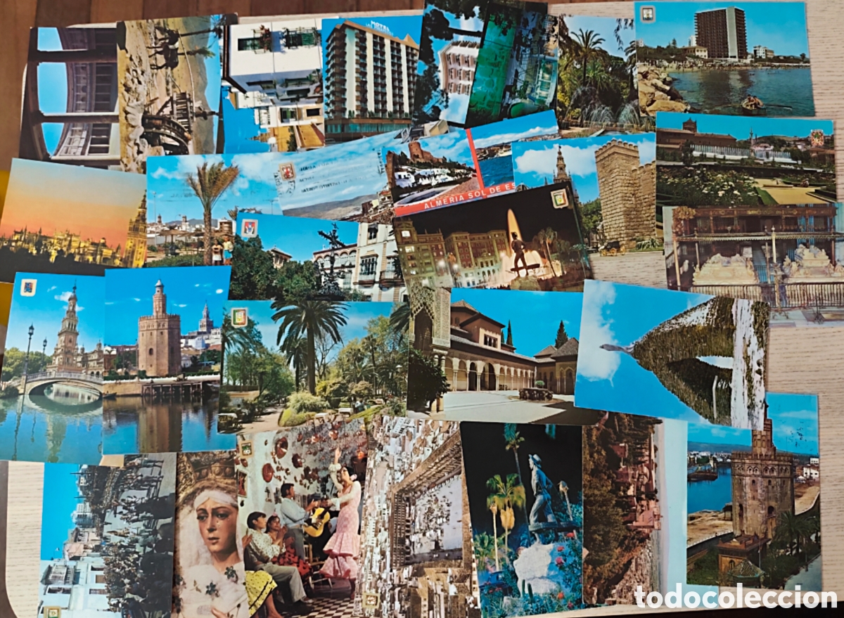 Postales: Andaluc&iacute;a. Lote postales vintage. Desde los 50