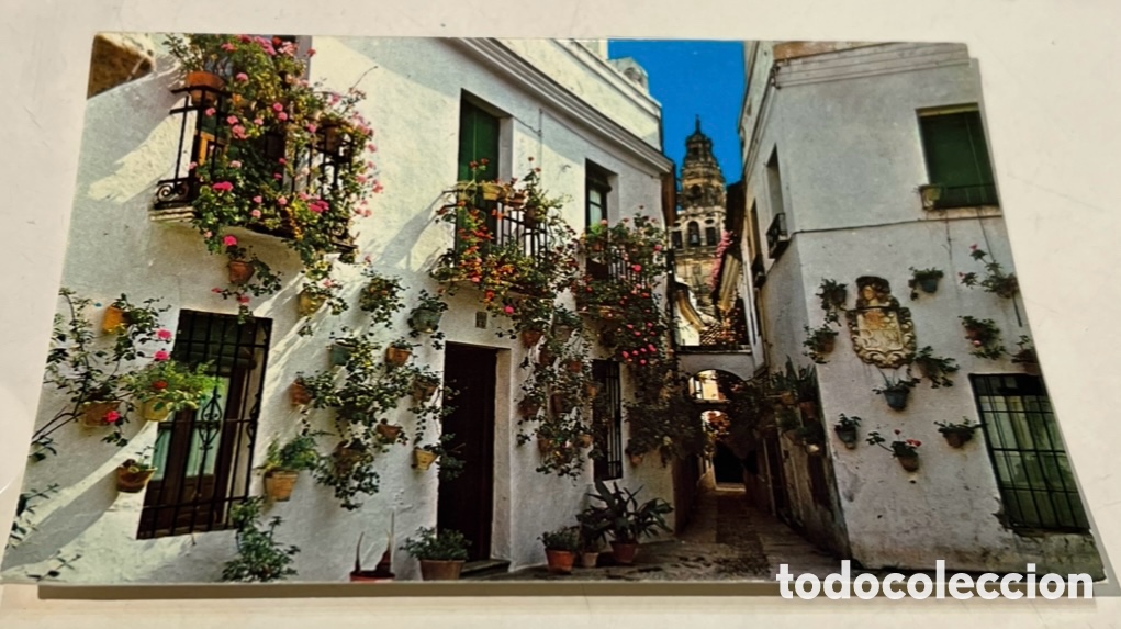 Postales: Postal. Calleja de las Flores. C&oacute;rdoba. A&ntilde;os 70.