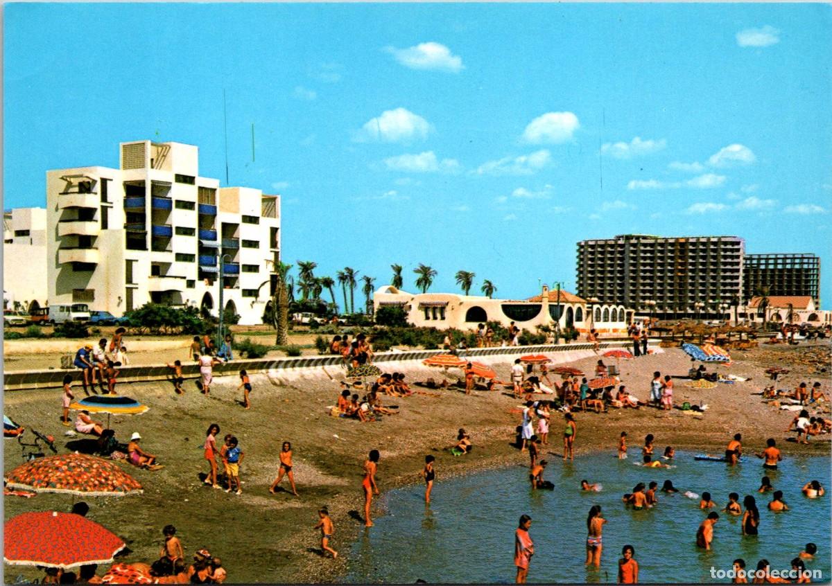 Postales: Almerimar (Almer&iacute;a) - Playa - Arribas 5 - 148x103mm - Edificio en Construcci&oacute;n