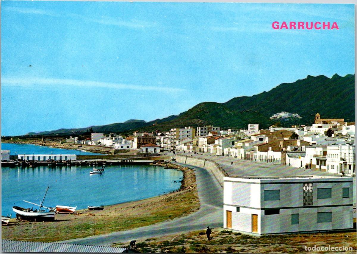 Postales: Garrucha (Almer&iacute;a) - Detalle del Malec&oacute;n - Vista del Paseo - E. Rosell 12 - 148x104mm