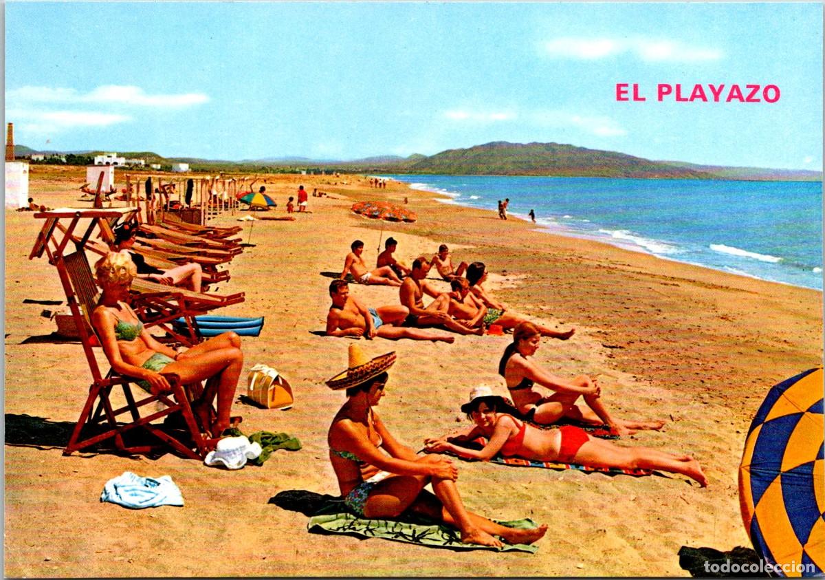 Postales: Playas de Vera y Garrucha (Almer&iacute;a) - Vista general del Playazo - E. Rosell 8 - 148x104mm