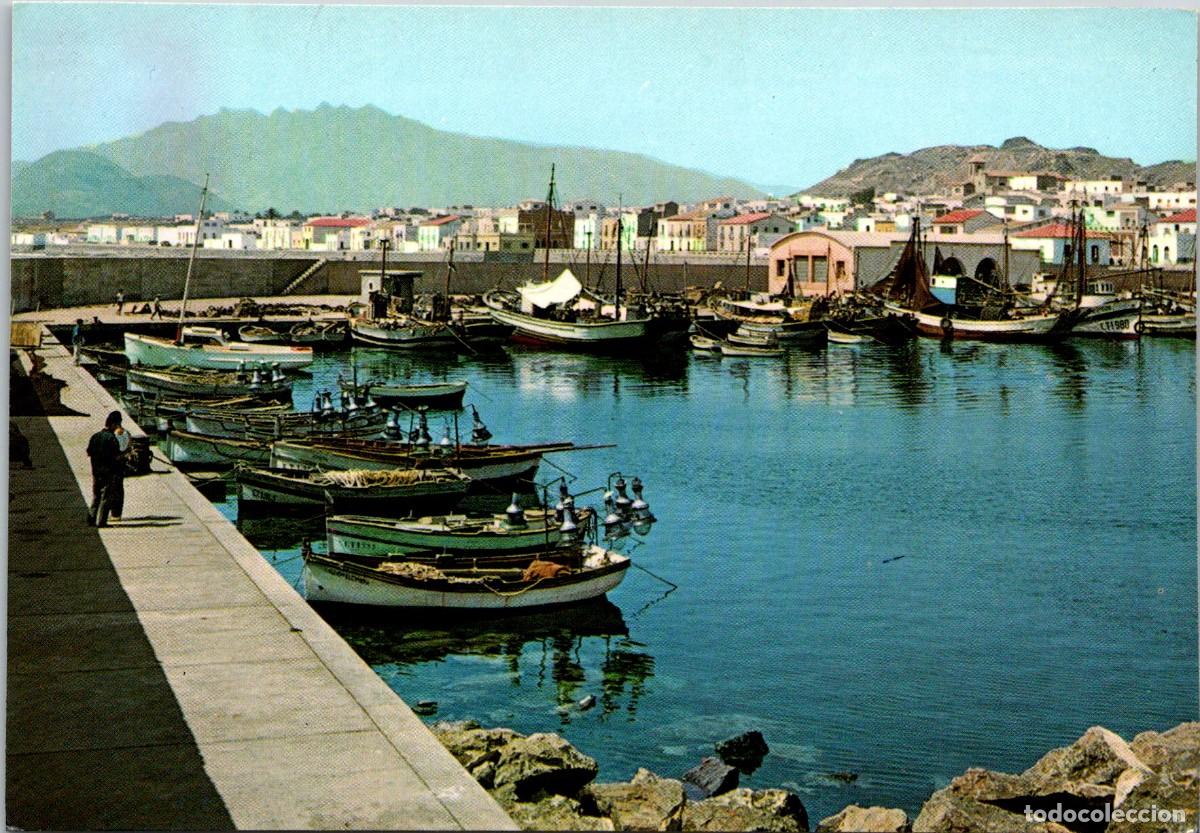 Postales: Garrucha (Almer&iacute;a) - Muelle pesquero - Reportajes Gira 13 - 148x102mm