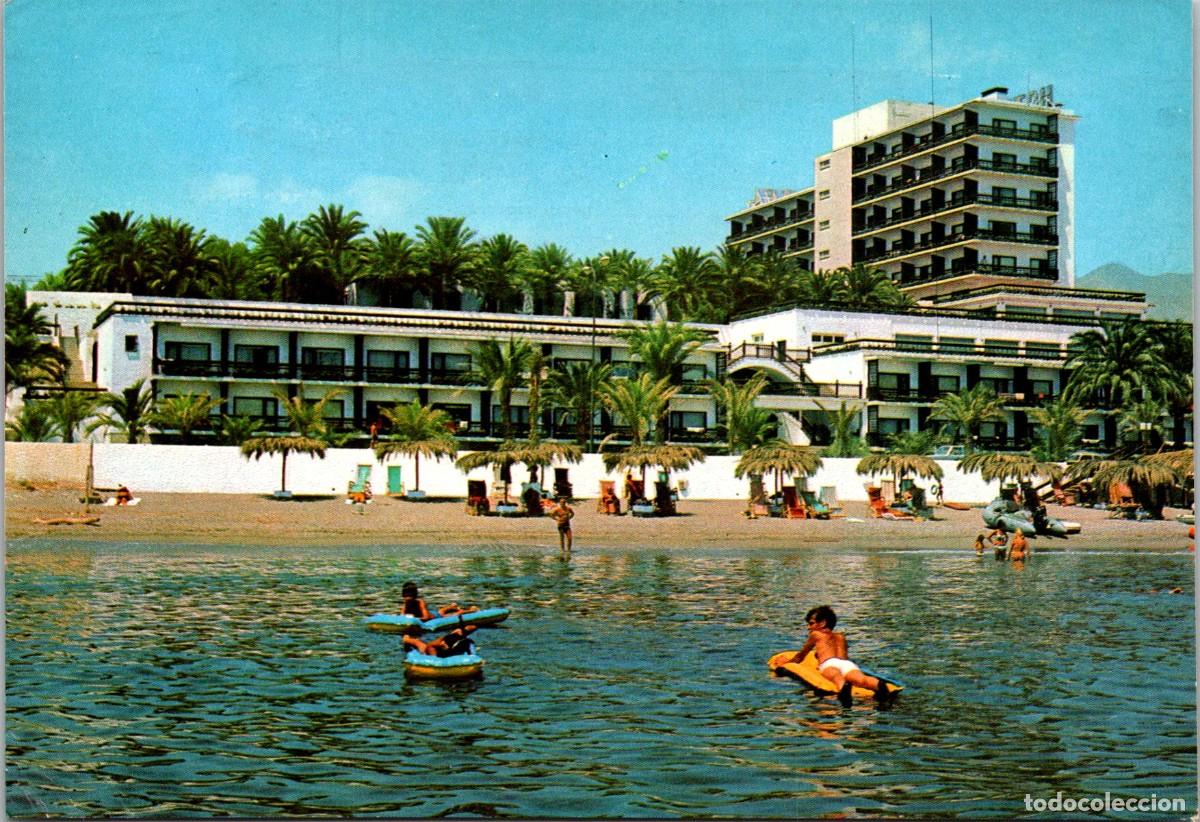 Postales: Aguadulce (Almer&iacute;a) - Playa del Hotel Aguadulce - Ortama 92/14 - 147x101mm - Zodiac