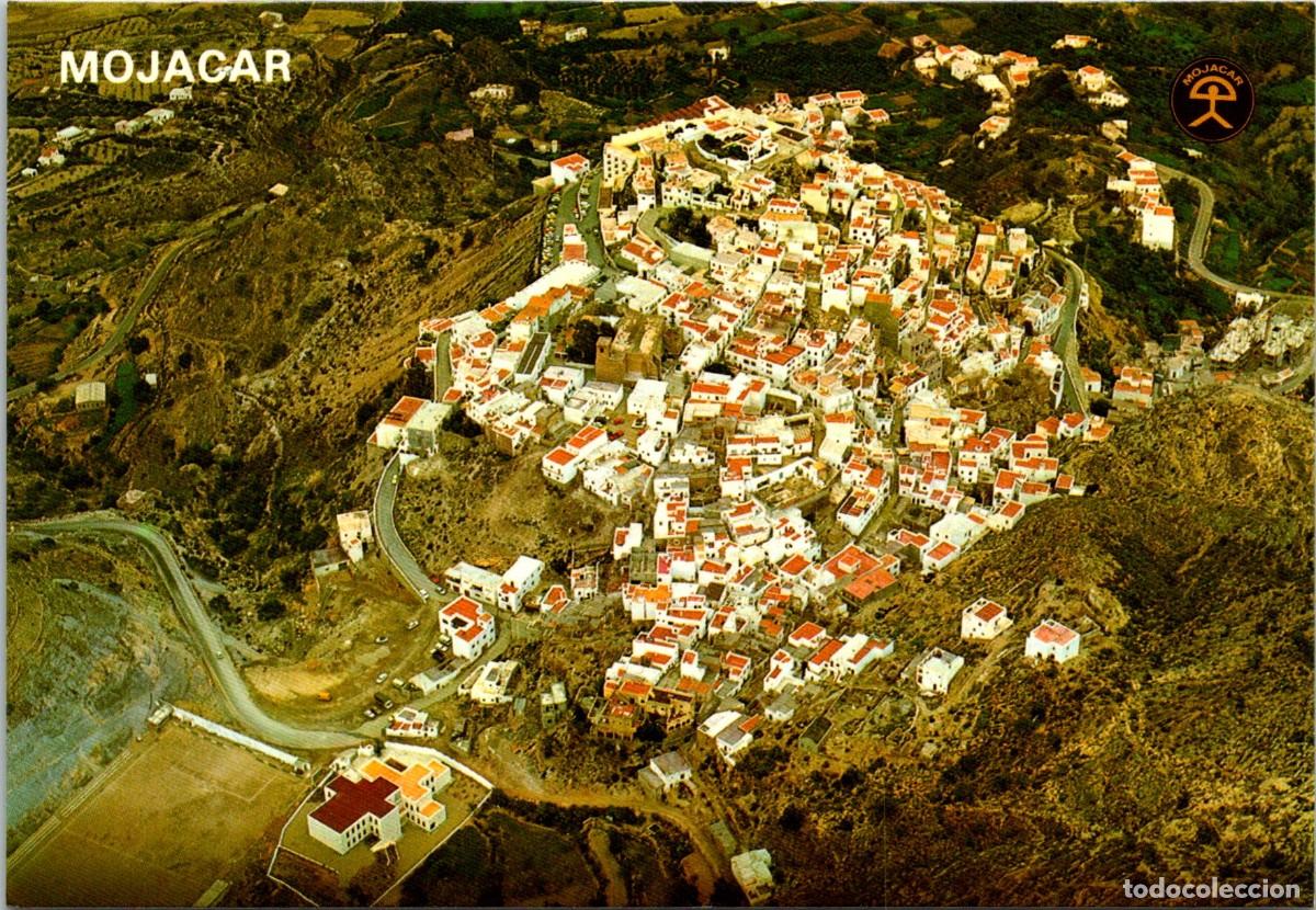 Postales: Moj&aacute;car (Almer&iacute;a) - Vista a&eacute;rea - Hnos. Galiana 2 - 149x103mm - Campo de Futbol