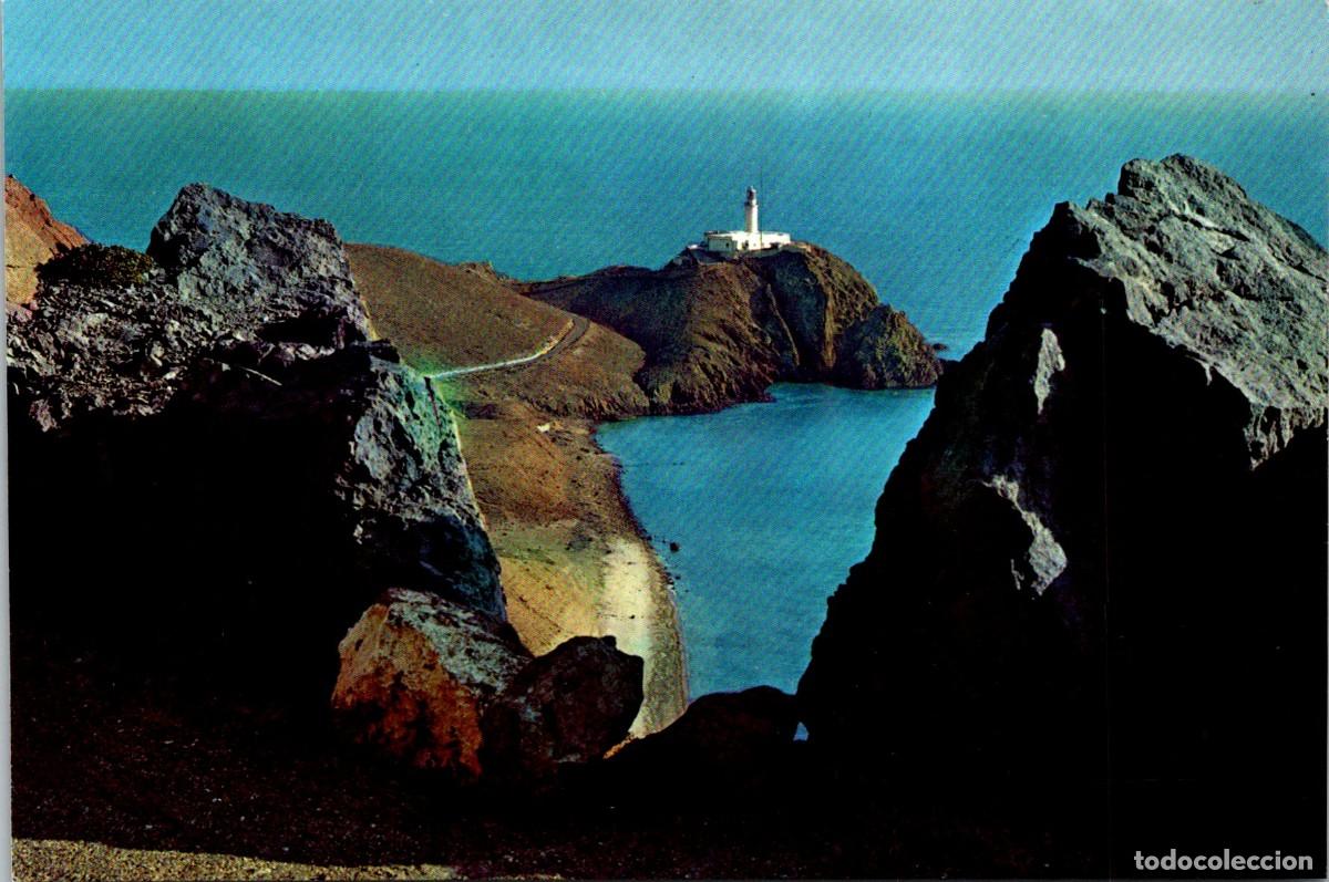 Postales: Almer&iacute;a - Faro de Cabo de Gata - Vendedores de Prensa 1018 - 150x100mm