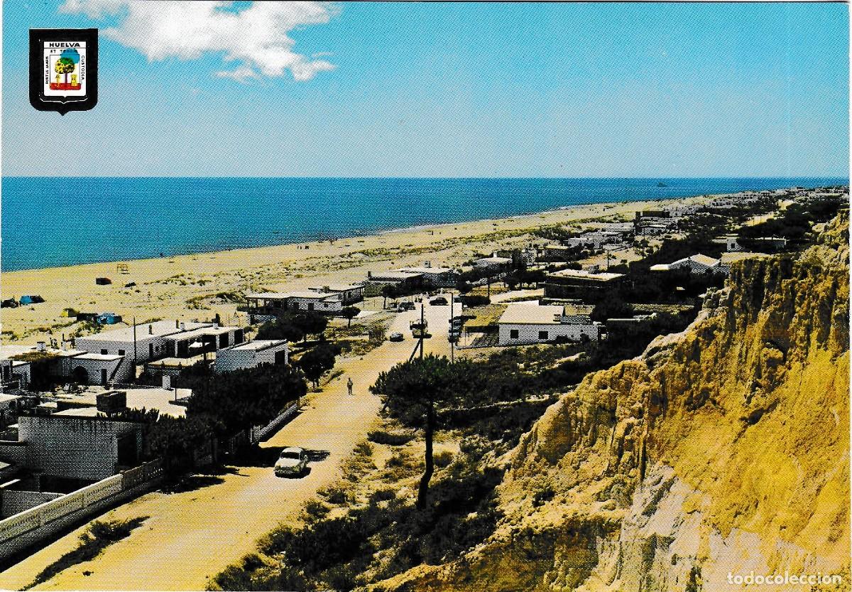 Postales: Huelva - Playa de Mazag&oacute;n - Vista general - Subirats Casanovas 1345 - 149x103mm