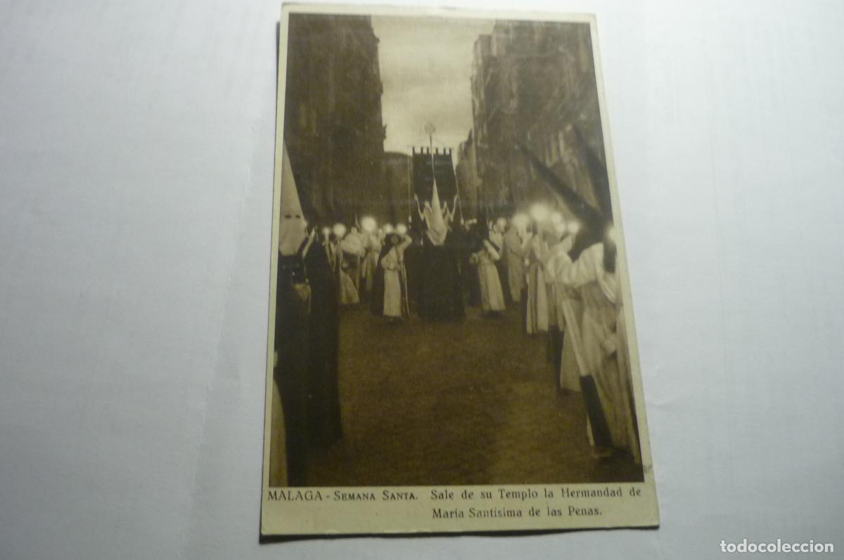 Postales: postal semana santa malaga.-hdad maria stma penas cm