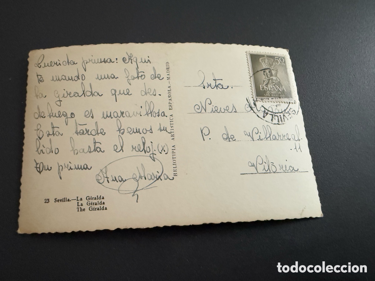 Postales: POSTAL. SEVILLA. LA GIRALDA - Foto 2