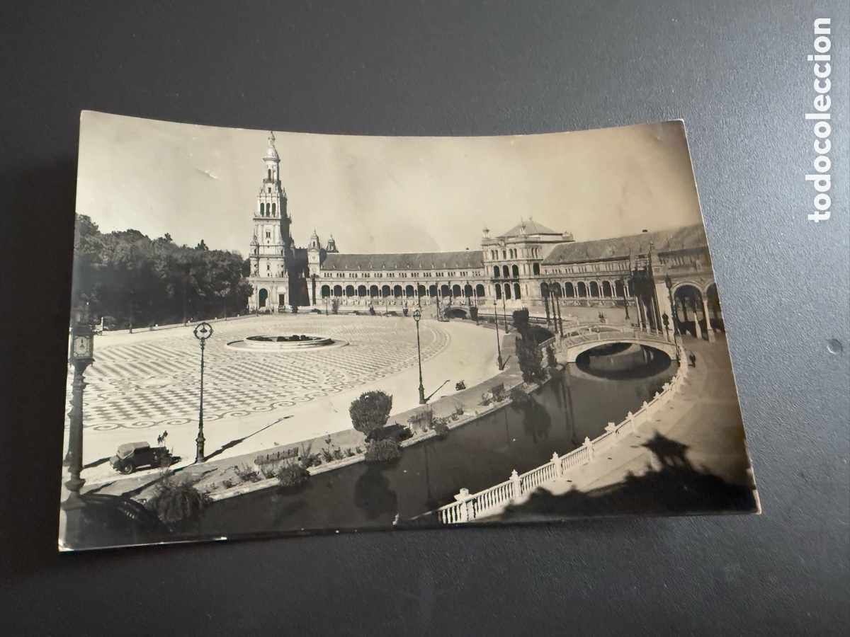 Postales: Postal. Sevilla. PLAZA DE ESPA&Ntilde;A. Ed Sicilia