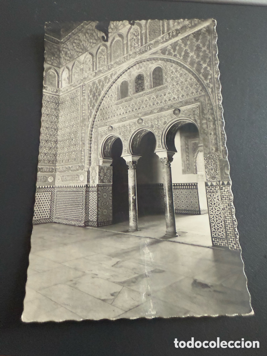 Postales: Postal. Sevilla. Reales Alc&aacute;zares. Sala de Embajadores