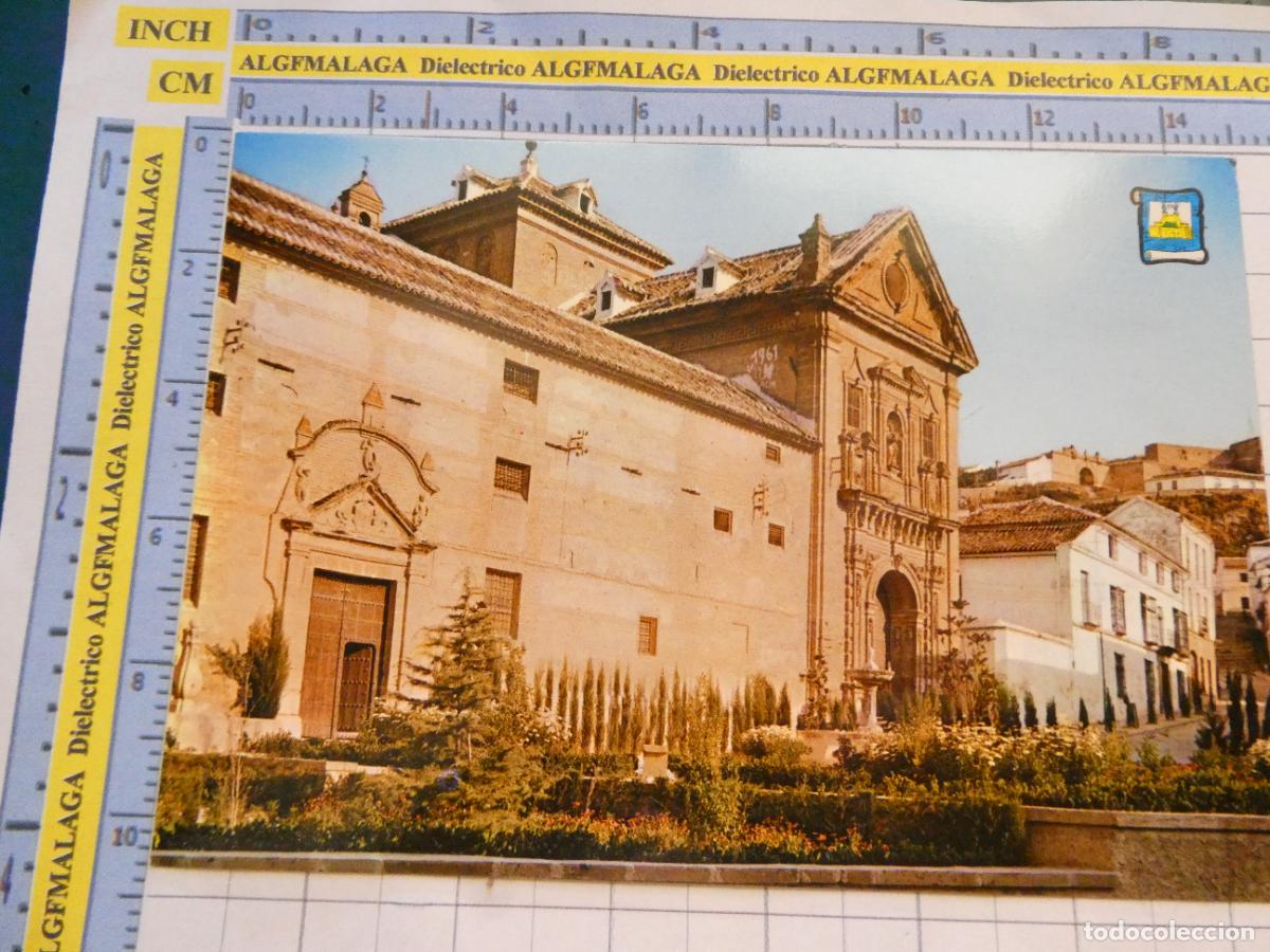 Postales: POSTAL DE ANTEQUERA. A&Ntilde;O 1969. ANTEQUERA PLAZA DE LAS DESCALZAS 5637 PEGAMINO. 2283