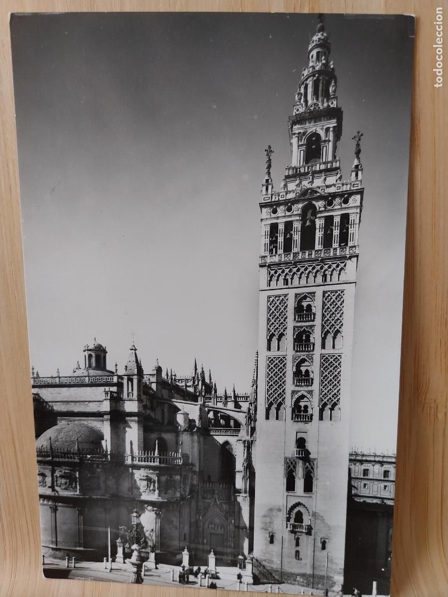 Postales: GIRALDA SEVILLA ED FISA 35 ESCRITA A&Ntilde;O 1962 ANIMADA