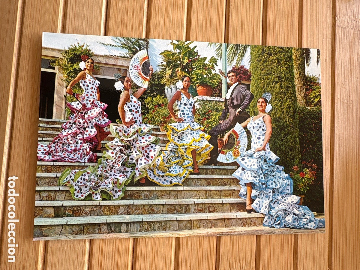 Postales: N&ordm; 1018-PACO DE LUCIO Y SU FIESTA. Ballet. Alegr&iacute;as del puerto. C&aacute;diz. Sin circular. ED. E.F.A. ASM