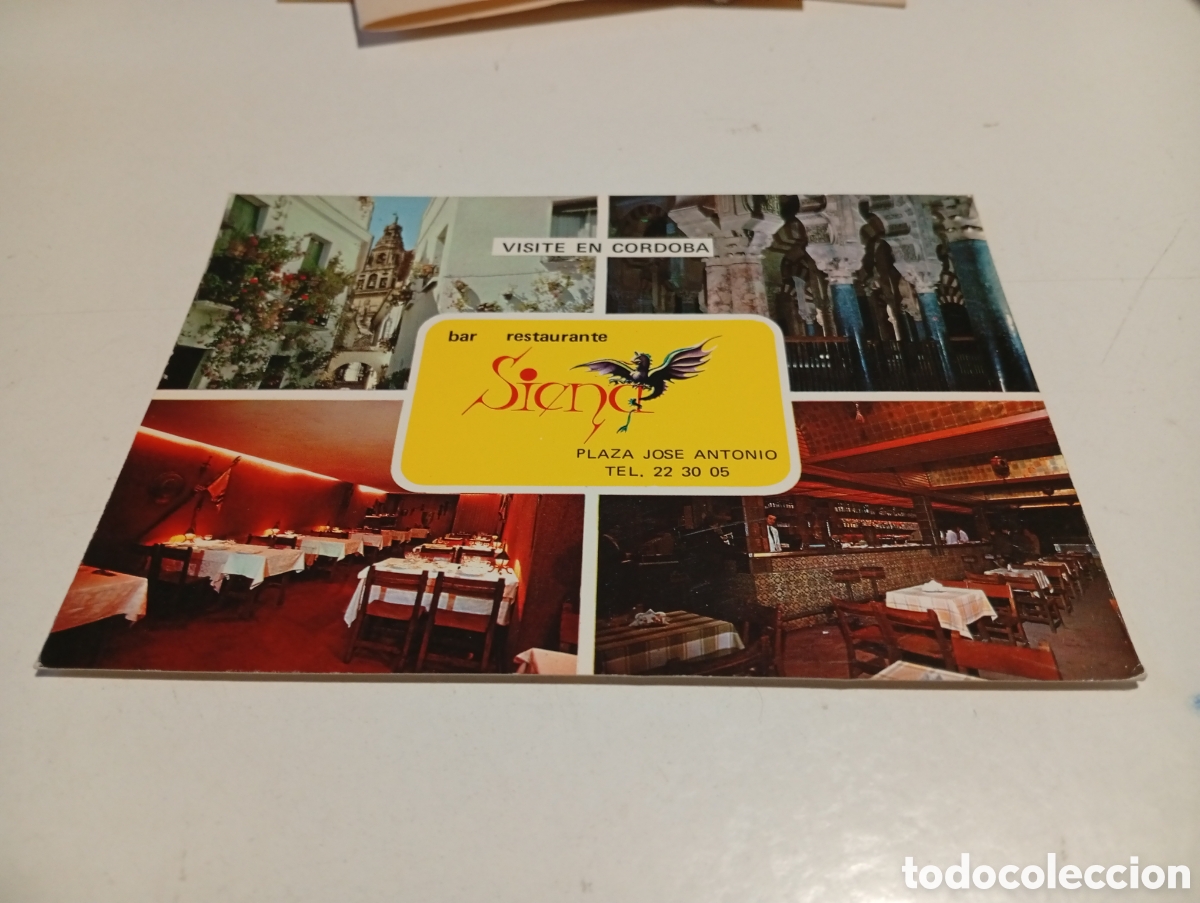 Postales: Postal visite en C&oacute;rdoba bar restaurante Siena
