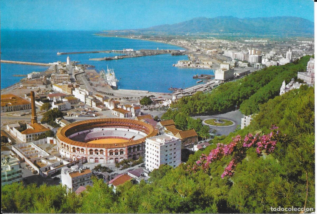 Postales: [POSTAL] Vista general. M&aacute;laga (sin circular)